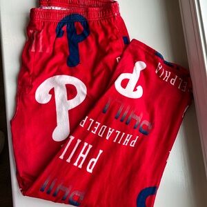 Mens XXL Phillies fleece pants